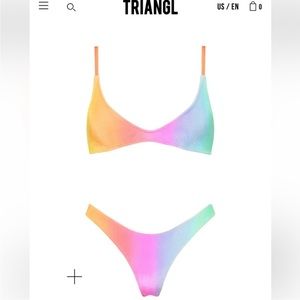Maia rainbow triangl swimwear